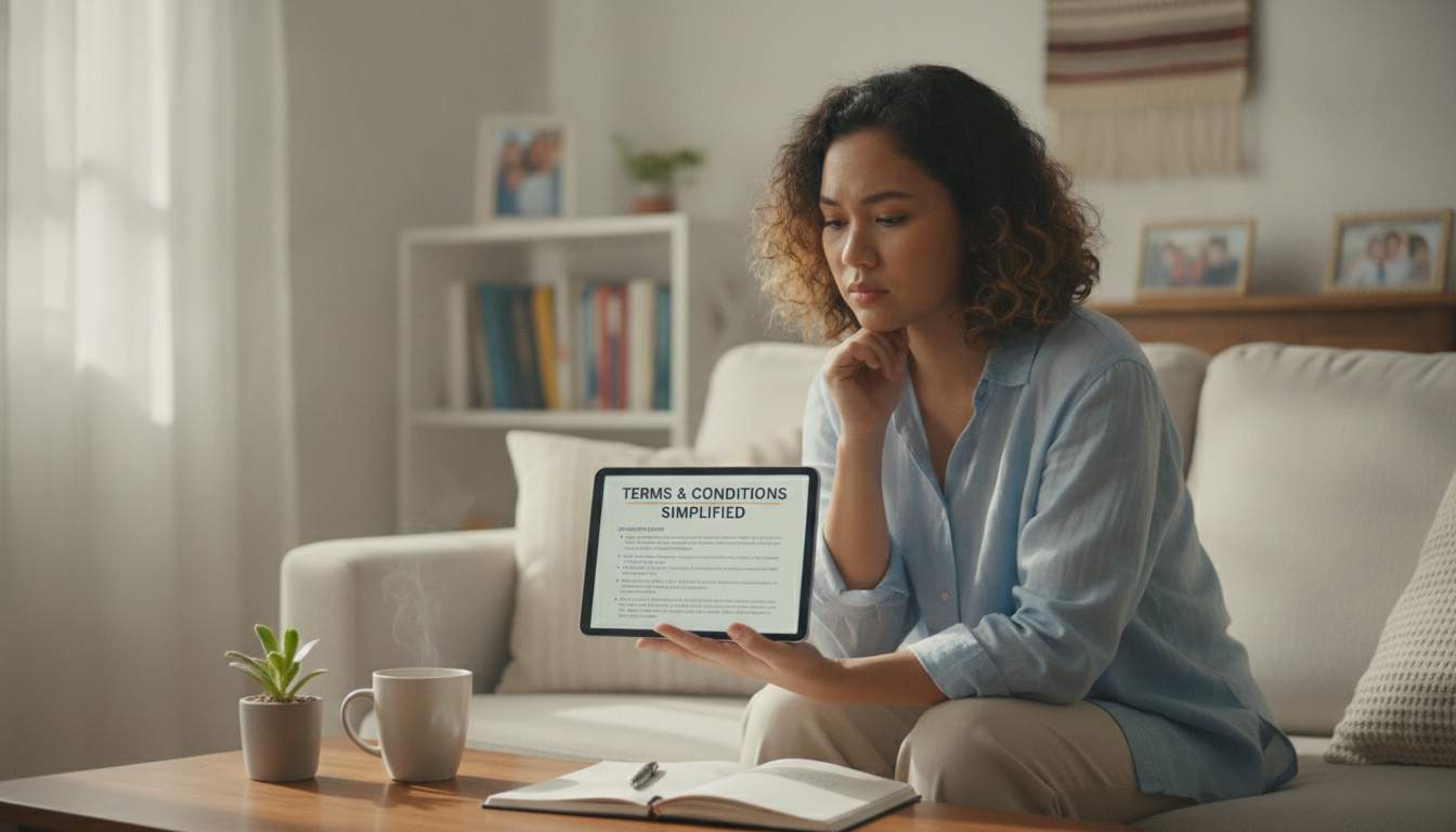 Know Your Rights Terms and conditions at PHPPG